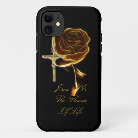 イエスは命の花である Case-Mate iPhoneケース (裏面)