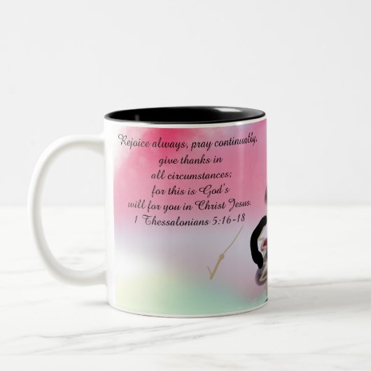 イエスは喜ぶ ツートーンマグカップ (左)