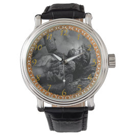 イエスは大きな時計を釘付けにした 腕時計