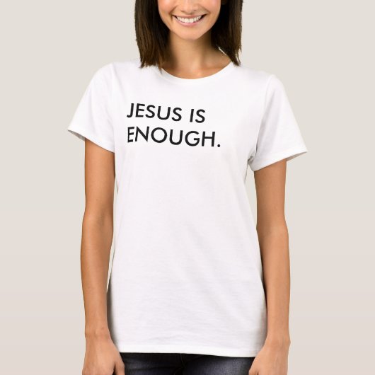 イエスは女のTシャツで十分 Tシャツ (正面)
