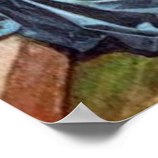 イエスは女性のポスターを見ている ポスター (角)