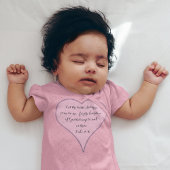 イエスは子どもたちに来よりルカ18:16 ベビーボディスーツ