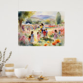 イエスは子供を愛している ポスター (キッチン)