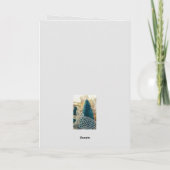 イエスは宗教生まれ的なクリスマスだルーク・クリスマスカード サンキューカード (裏面)