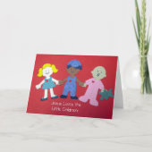 イエスは小さな子供たちを愛している！ シーズンカード (正面)