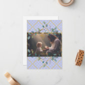 イエスは小さな子供たちを愛している ノートカード (正面/裏面インサイチュ)