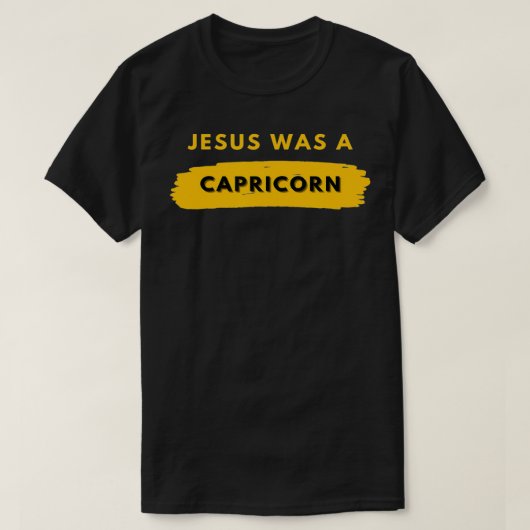イエスは山羊座 Tシャツ (デザイン正面)