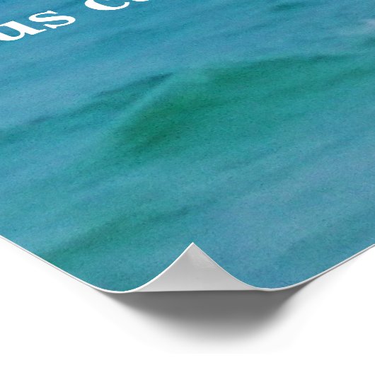 イエスは嵐を静めた ポスター (角)