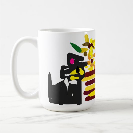 イエスは希望である コーヒーマグカップ (左)