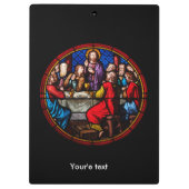 イエスは弟子たちと最後の食事を共にする クリップボード (裏面)