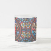 イエスは弟子たちと最後の食事を共にする フロストグラスマグカップ (中央)