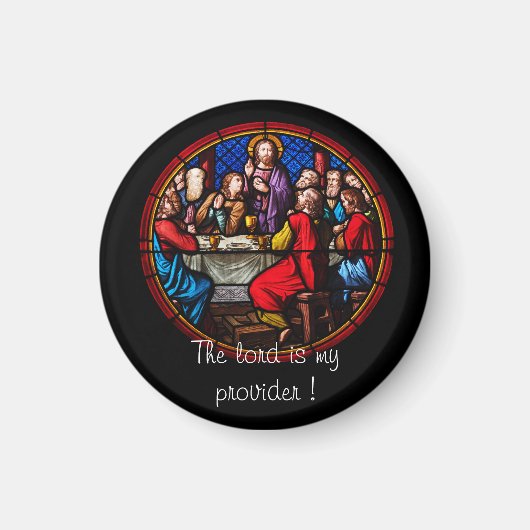 イエスは弟子たちと最後の食事を共にする マグネット (正面)