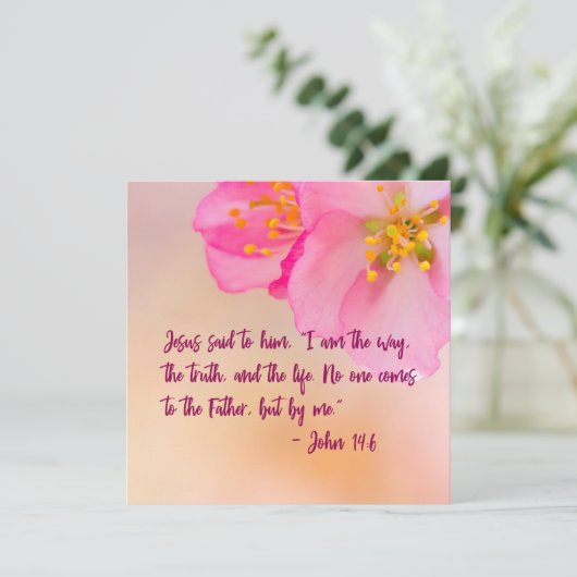 イエスは彼にキリスト教のフローラを言った感動的 (スタンド正面)