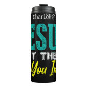 イエスは彼らにあなたに会わせなさい タンブラー (正面)