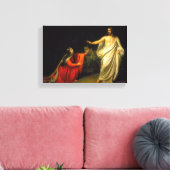 イエスは復活した後マリア・マグダレネに現れる キャンバスプリント (インサイチュ (リビング))