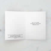 イエスは復活した イースター カード 聖書の詩 (内部)