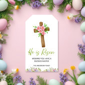 イエスは復活した イースター キリスト教 ギフトタグ