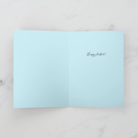 イエスは復活した イースター 宗教的なインスピレーション カード (内部)