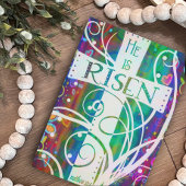 イエスは復活した イースター 宗教的なインスピレーション カード