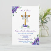 イエスは復活した イースター 招待状 (スタンド正面)