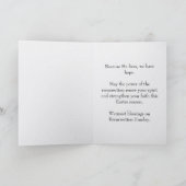 イエスは復活した イースター 敬賀状  教会用 まとめ買い カード (内部)