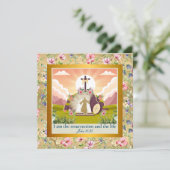 イエスは復活し、復活の主日を祝う 招待状 (スタンド正面)