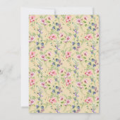 イエスは復活し、復活の主日を祝う 招待状 (裏面)