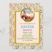 イエスは復活し、復活の主日を祝う 招待状 (正面/裏面)