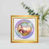 イエスは復活し、復活の主日を祝う 招待状 (スタンド正面)