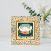 イエスは復活し、復活の主日を祝う 招待状 (スタンド正面)