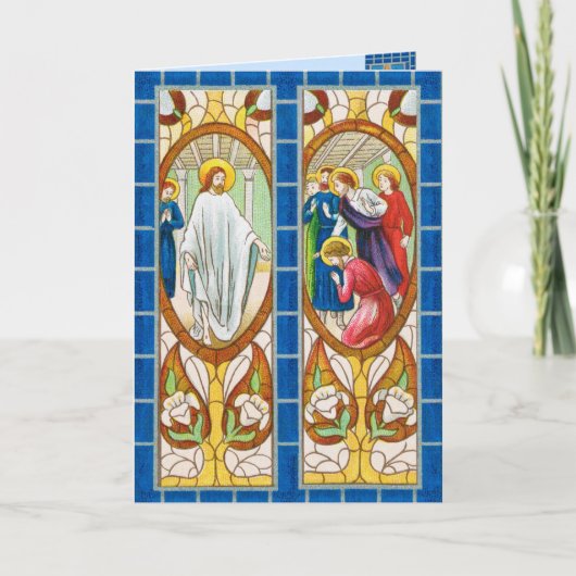 イエスは復活祭の使徒たちに現れる(RT 02) カード (正面)