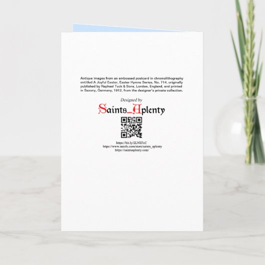 イエスは復活祭の使徒たちに現れる(RT 02) カード (裏面)