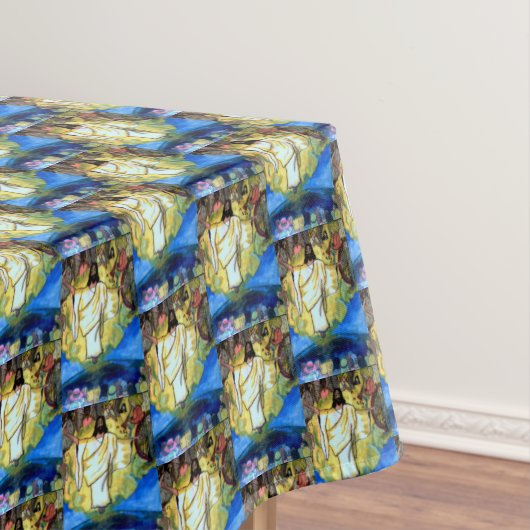 イエスは復活祭を起こした テーブルクロス (インサイチュ)