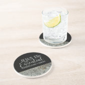 イエスは必需品の砂岩コースター コースター (側面)