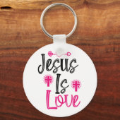 イエスは愛である キーホルダー (正面)