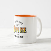 イエスは愛である ツートーンマグカップ (正面右)