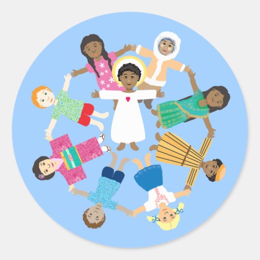 イエスは愛である ラウンドシール (正面)