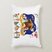 イエスは愛と希望と力をもたらす アクセントクッション (正面(垂直))