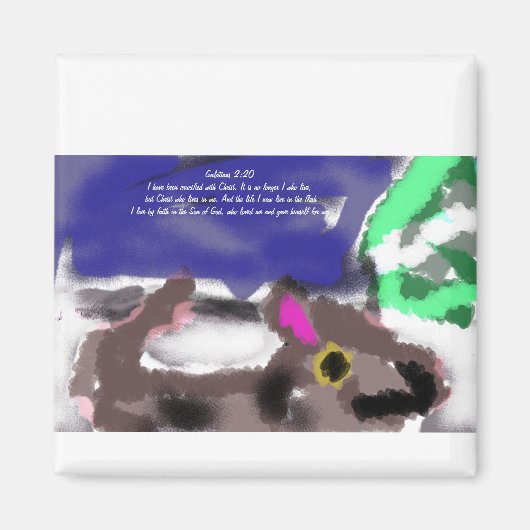 イエスは愛を計画する マグネット (正面)