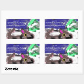 イエスは愛を計画する 長方形シール (シート)