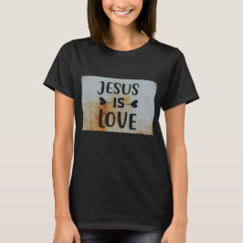 イエスは愛 Tシャツ