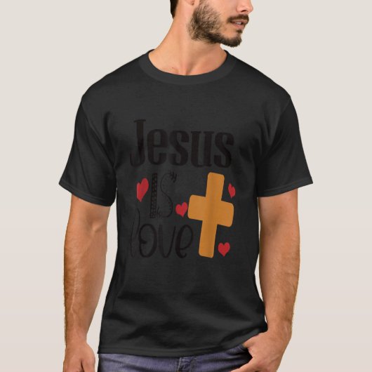 イエスは愛 Tシャツ (正面)