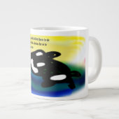イエスは手作り ジャンボコーヒーマグカップ (正面右)