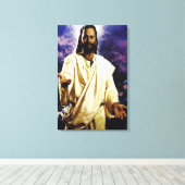 イエスは挨拶する キャンバスプリント (インサイチュ (ウッドフロア))