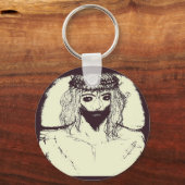 イエスは救私たちと空を開く キーホルダー (正面)