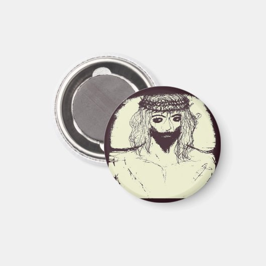 イエスは救私たちと空を開く マグネット (正面/裏面)