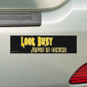 イエスは来バンパーステッカーだ バンパーステッカー (車上)