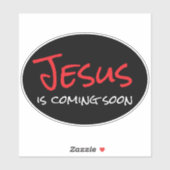 イエスは来間もなくカスタムのビニールのシール シール (シート)