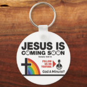 イエスは来間もなくキーチェーン キーホルダー (正面)