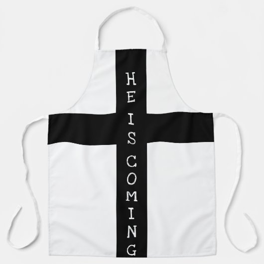 イエスは来間もなく エプロン (正面)